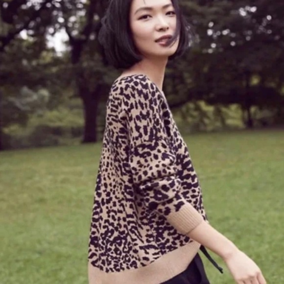 LOFT Sweaters - Loft Leopard Sweater